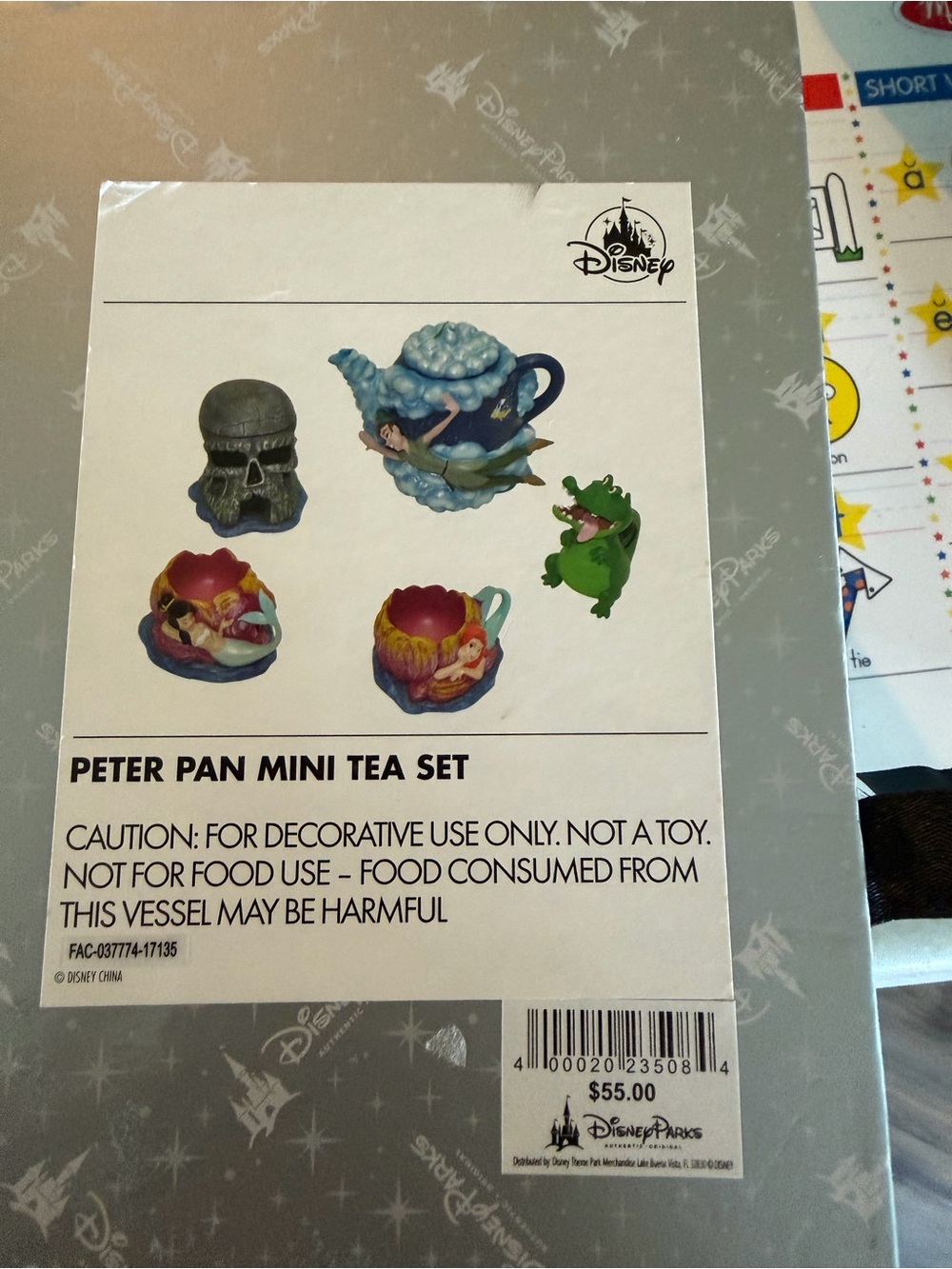 Disney Peter Pan Mini Tea Set - Multicolor